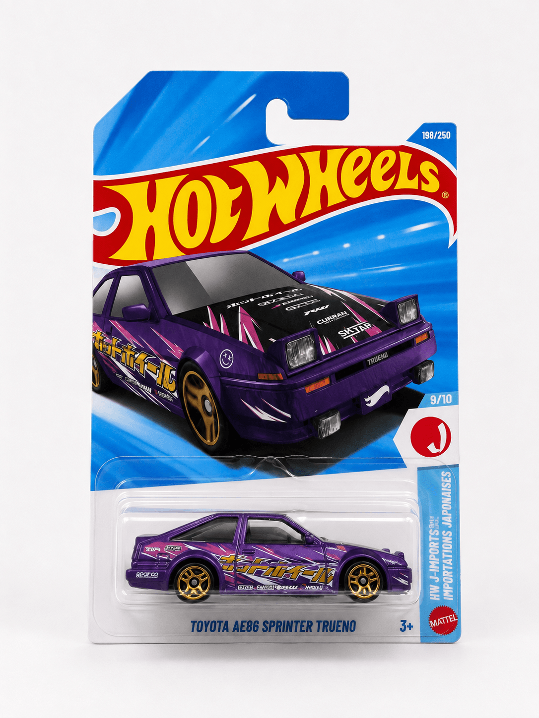 Hot Wheels Toyota AE86 Sprinter Trueno